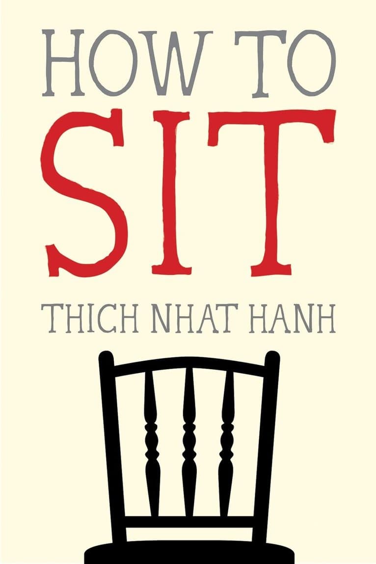 Omslag till boken How to Sit av Thich Nhat Hanh