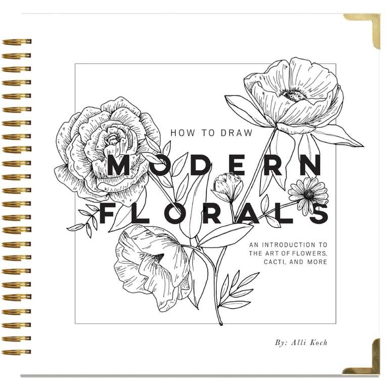 How To Draw Modern Florals