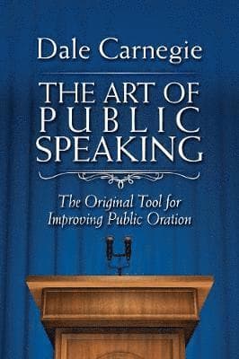 Omslag till boken Art of Public Speaking av Dale Carnegie
