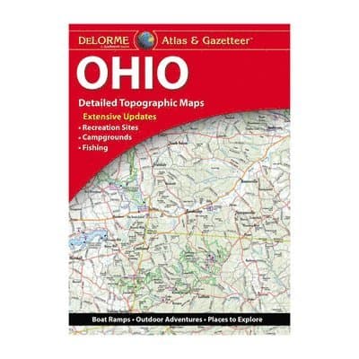 Delorme Atlas & Gazetteer Ohio 13e