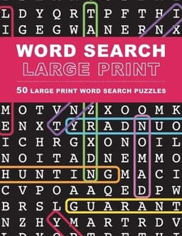Large Print Word Search Puzzles: 50 Extra-Large Print Word Search Puzzles