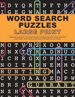 Word Search Puzzles Large Print: Large Print Word Search, Word Search Books, Word Search Books for Adults, Adult Word Search Books, Word Search Puzzle