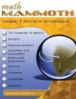 Math Mammoth Grade 7 Review Workbook