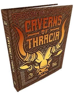 Caverns of Thracia (DCC RPG) Minotaur Hide Cover