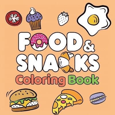 Food & Snacks Coloring Book