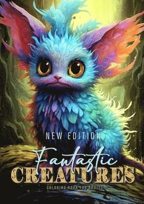 Fantastic Creatures Coloring Book for Adults New Edition