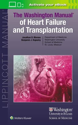 Washington Manual of Heart Failure and Transplantation