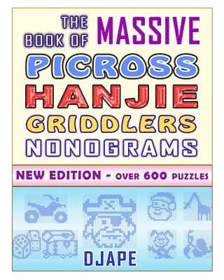 Massive Book of Picross Hanjie Griddlers Nonograms