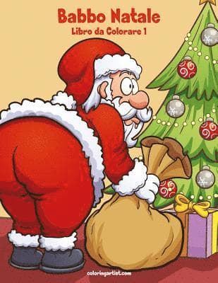 Babbo Natale Libro da Colorare 1
