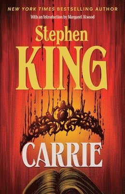 Omslag till boken Carrie av Stephen King