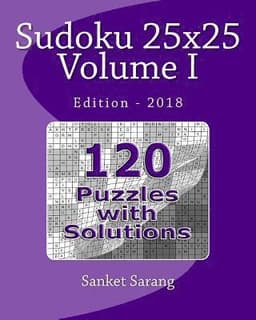 Sudoku 25x25 Vol I: Volume I