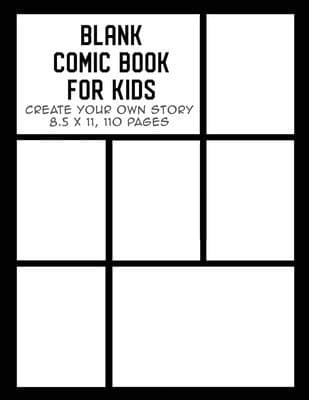 Blank Comic Book for Kids