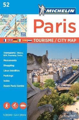 Paris - Michelin City Plan 52