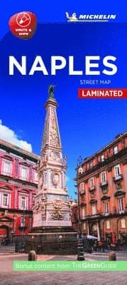 Naples - Michelin City Map Laminated 9217