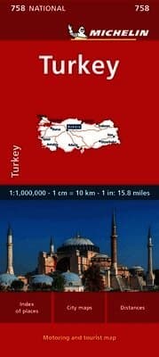 Turkey - Michelin National Map 758