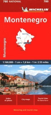 Montenegro - Michelin National Map 780
