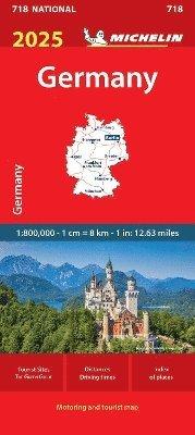 Germany 2025 - Michelin National Map 718