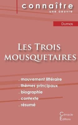 Fiche de lecture Les Trois mousquetaires de Alexandre Dumas (Analyse littéraire de référence et résumé complet)