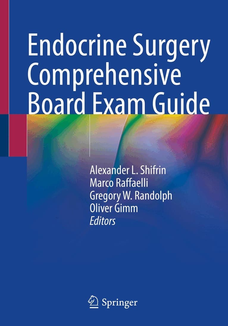 Endocrine Surgery Comprehensive Board Exam Guide
