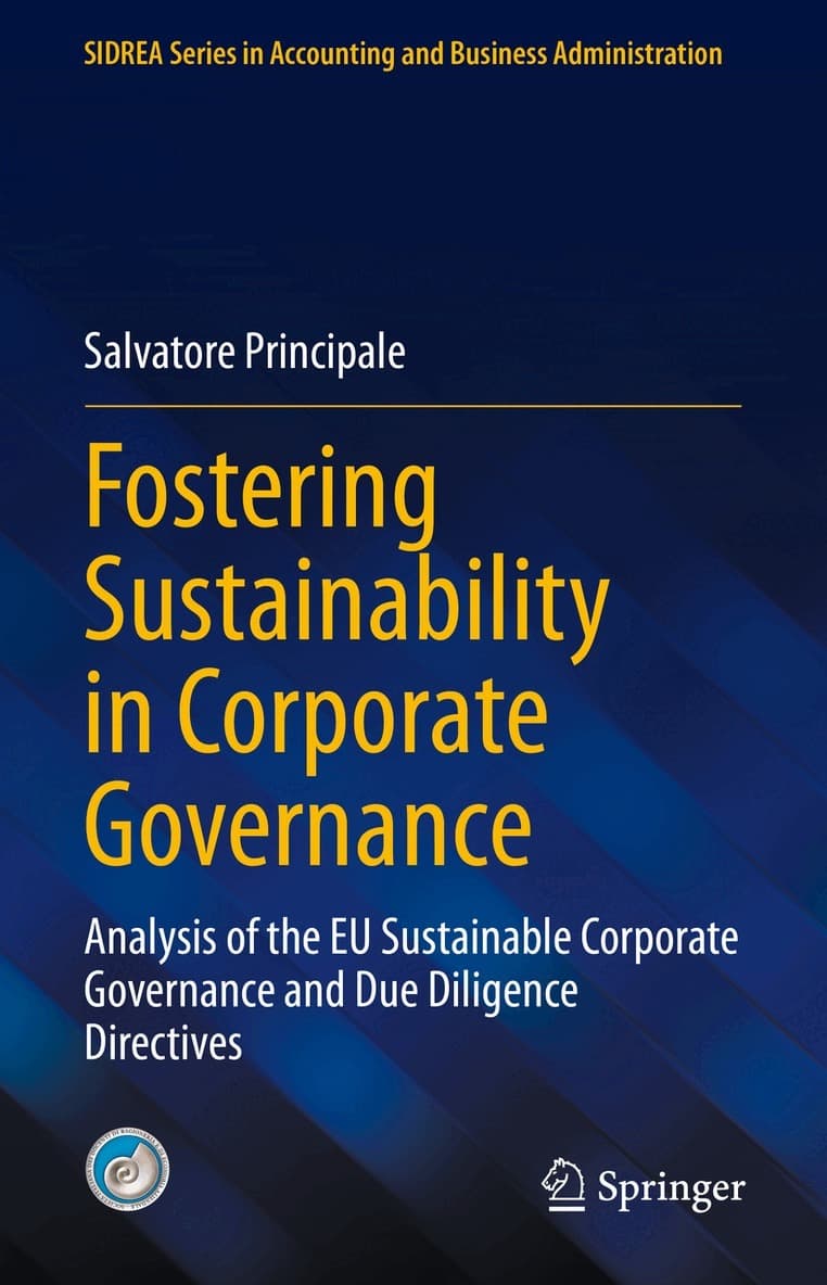 Fostering Sustainability in Corporate Governance
