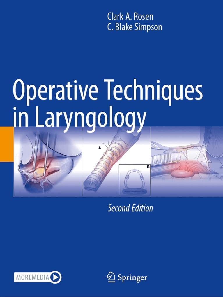 Operative Techniques in Laryngology