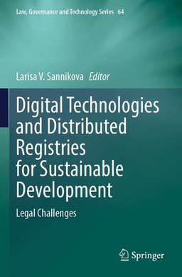 Digital Technologies and Distributed Registries for Sustainable Development