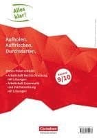 Alles klar! Deutsch. Sekundarstufe I 9./10. Schuljahr. Rechtschreibung + Grammatik und Zeichensetzung im Paket