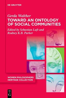 Toward an Ontology of Social Communities