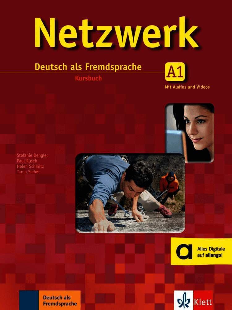 Netzwerk A1 - Deutsch als Fremdsprache Kursbuch - with audio and video downloads