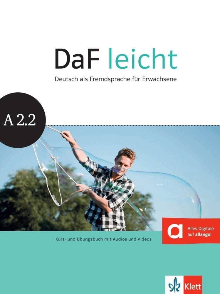 DaF leicht. Kurs- und Übungsbuch + DVD-ROM A2.2