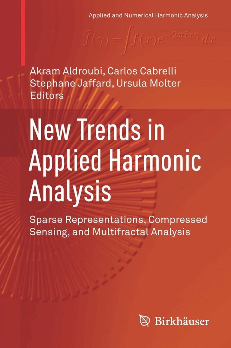 New Trends in Applied Harmonic Analysis