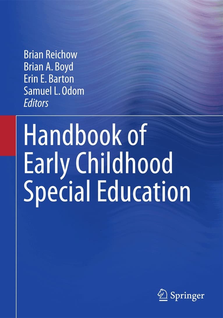 Handbook of Early Childhood Special Education