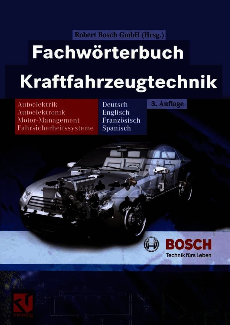 Fachwörterbuch Kraftfahrzeugtechnik