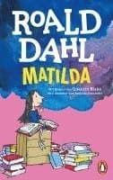 Omslag till boken Matilda av Roald Dahl