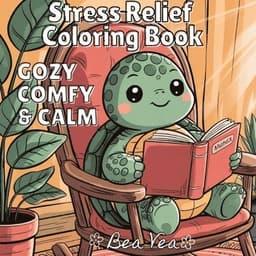 Cozy, Comfy & Calm Stress Relief Coloring Book