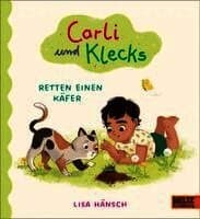 Carli und Klecks retten einen Käfer