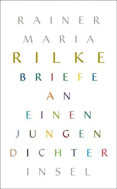 Omslag till boken Briefe an einen jungen Dichter av Rainer Maria Rilke