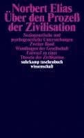 Über den Prozeß der Zivilisation. 2 Bände