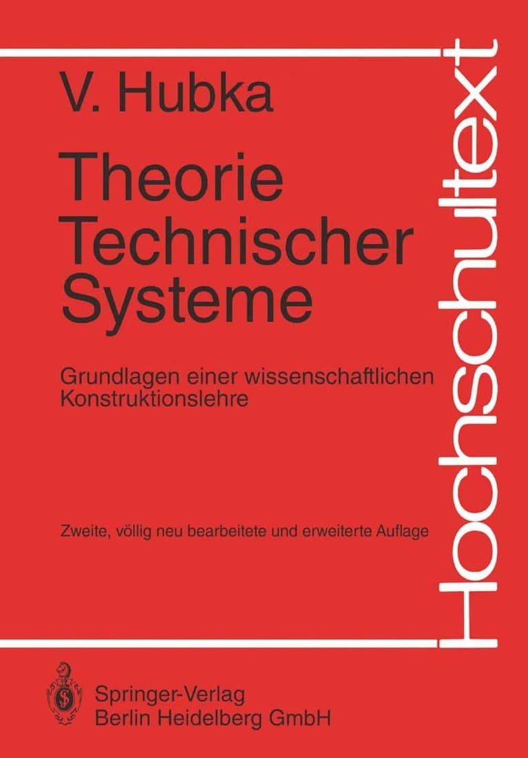 Theorie Technischer Systeme