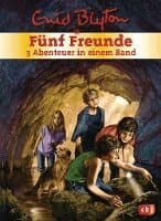 Omslag till boken Fünf Freunde - 3 Abenteuer in einem Band av Enid Blyton