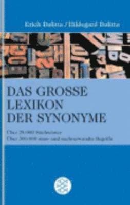Grosse Lexikon Der Synonyme