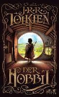 Omslag till boken Der Hobbit av J. R. R. Tolkien
