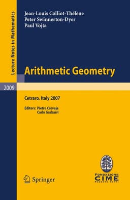 Arithmetic Geometry