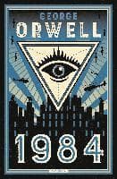 Omslag till boken 1984 av George Orwell