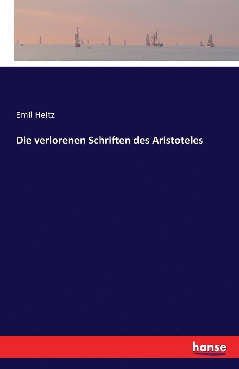 verlorenen Schriften des Aristoteles