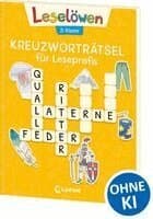 Leselöwen Kreuzworträtsel für Leseprofis - 2. Klasse (Sonnengelb)