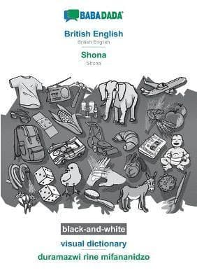 British English - Shona, visual dictionary, BW