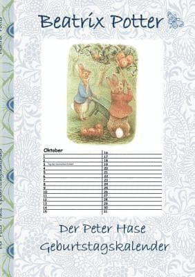 Peter Hase Geburtstagskalender