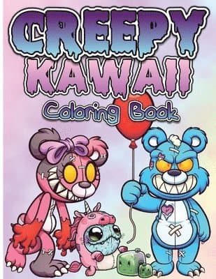 Creepy Kawaii Pastel Goth Coloring Book
