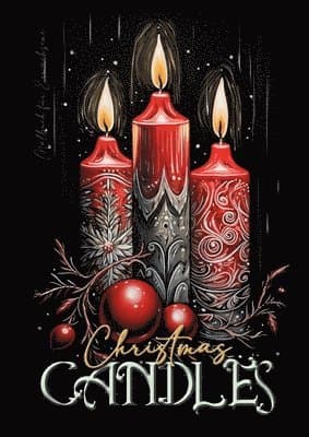 Christmas Candles Coloring Book for Adults
